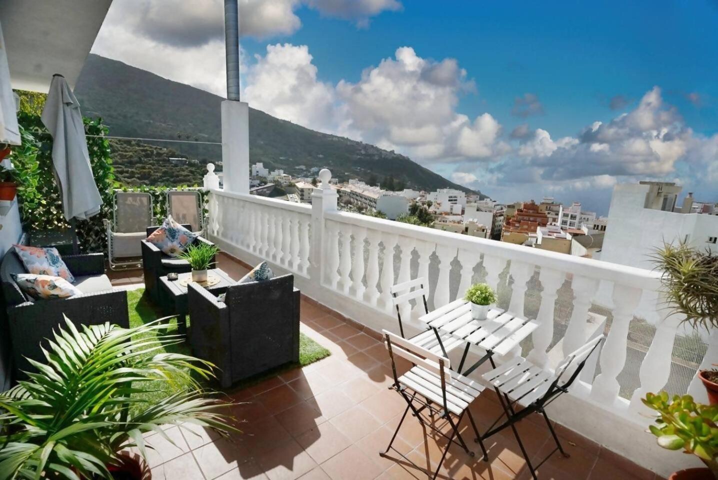 Terraza Centrico Pueblo Aparcamiento Cerca Apartment Icod De Los Vinos Bagian luar foto