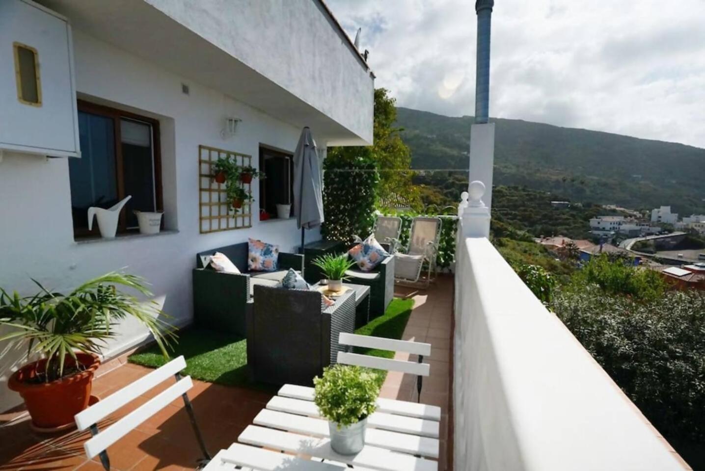 Terraza Centrico Pueblo Aparcamiento Cerca Apartment Icod De Los Vinos Bagian luar foto